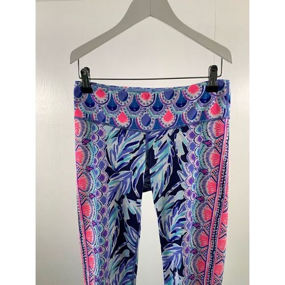 Lilly Pulitzer Weekender Flock Together Leggings Size S - Picture 4 of 11